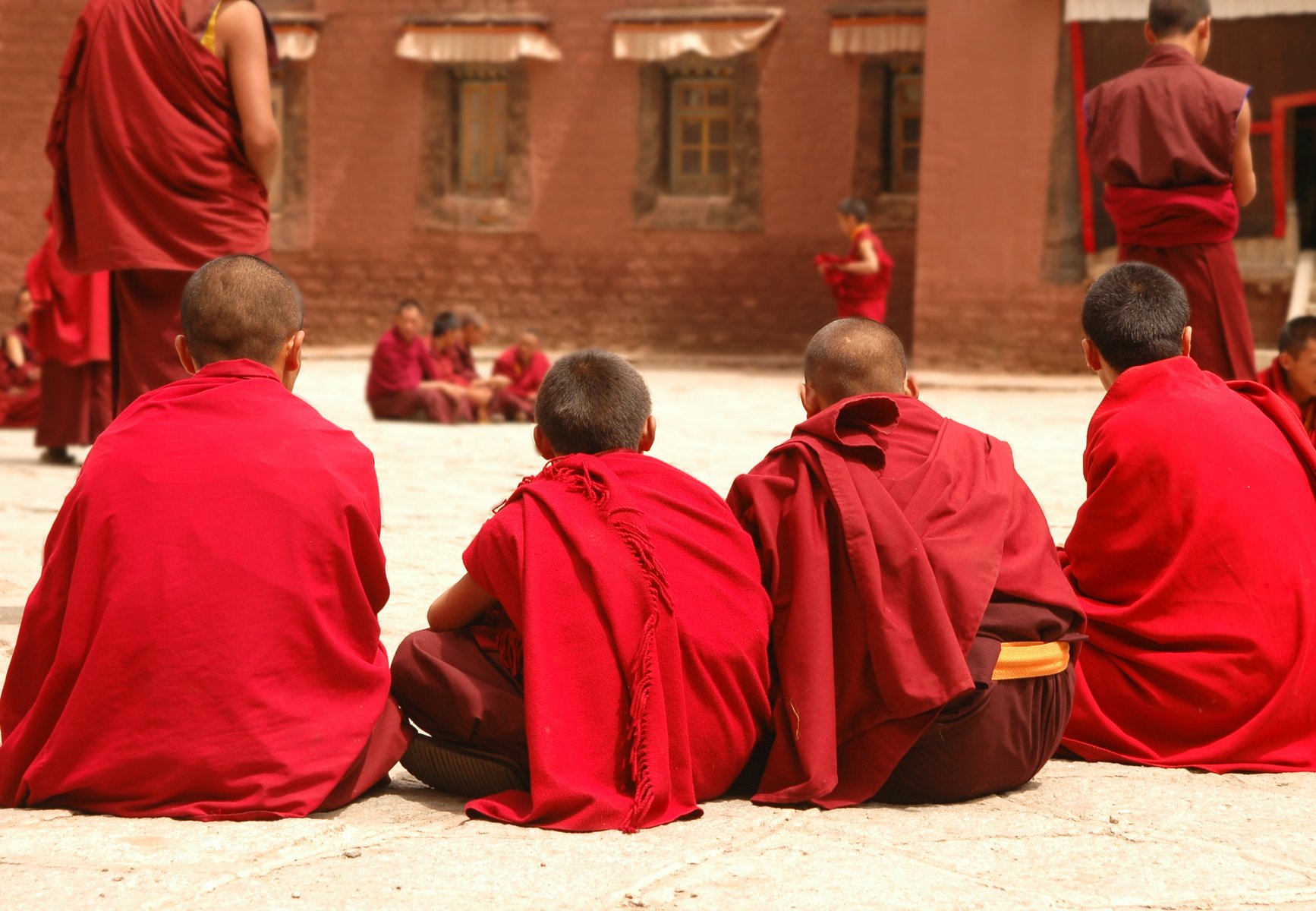 Tibetan Monks